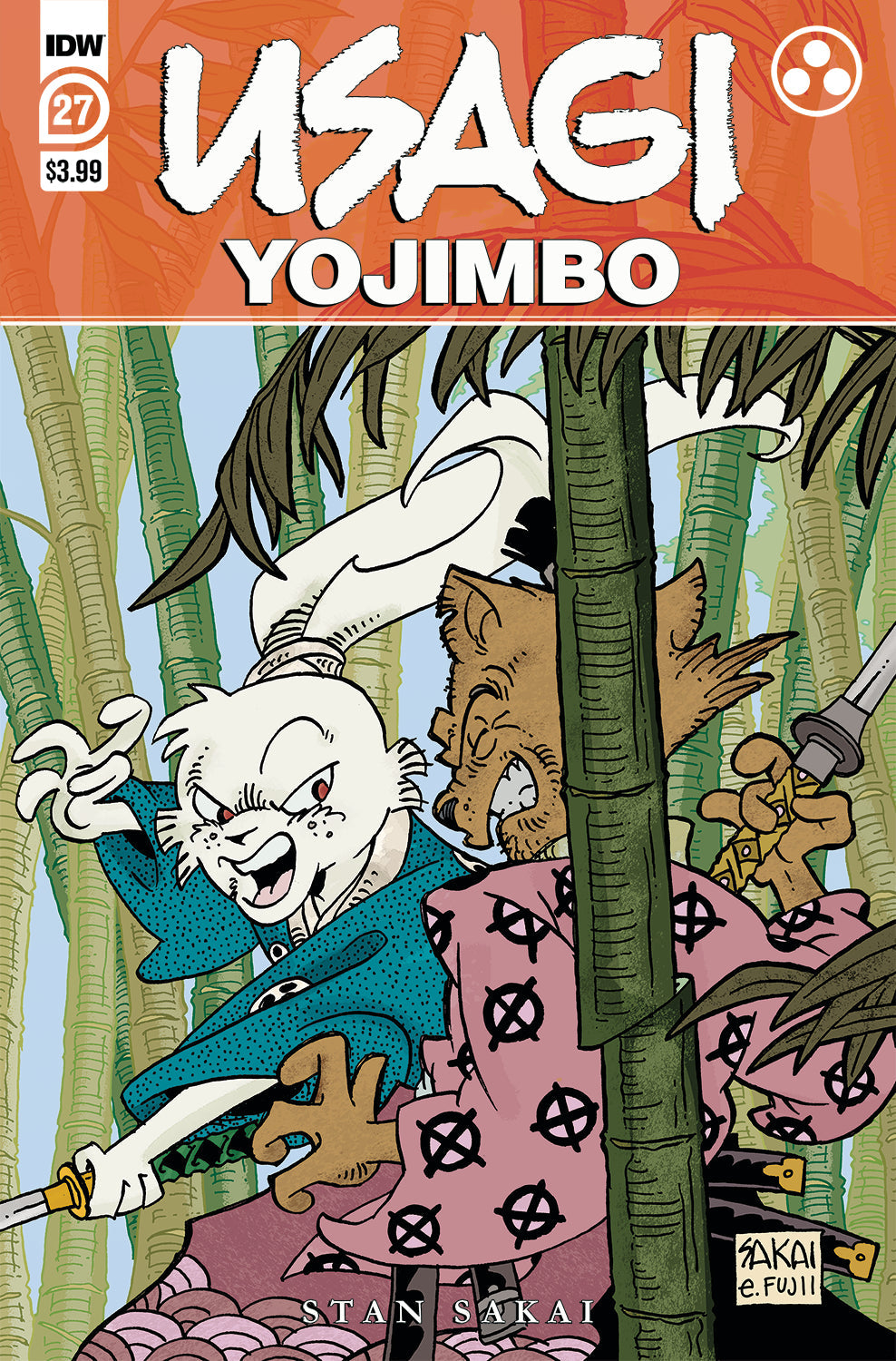 Usagi Yojimbo #27 A Stan Sakai (03/16/2022) Idw