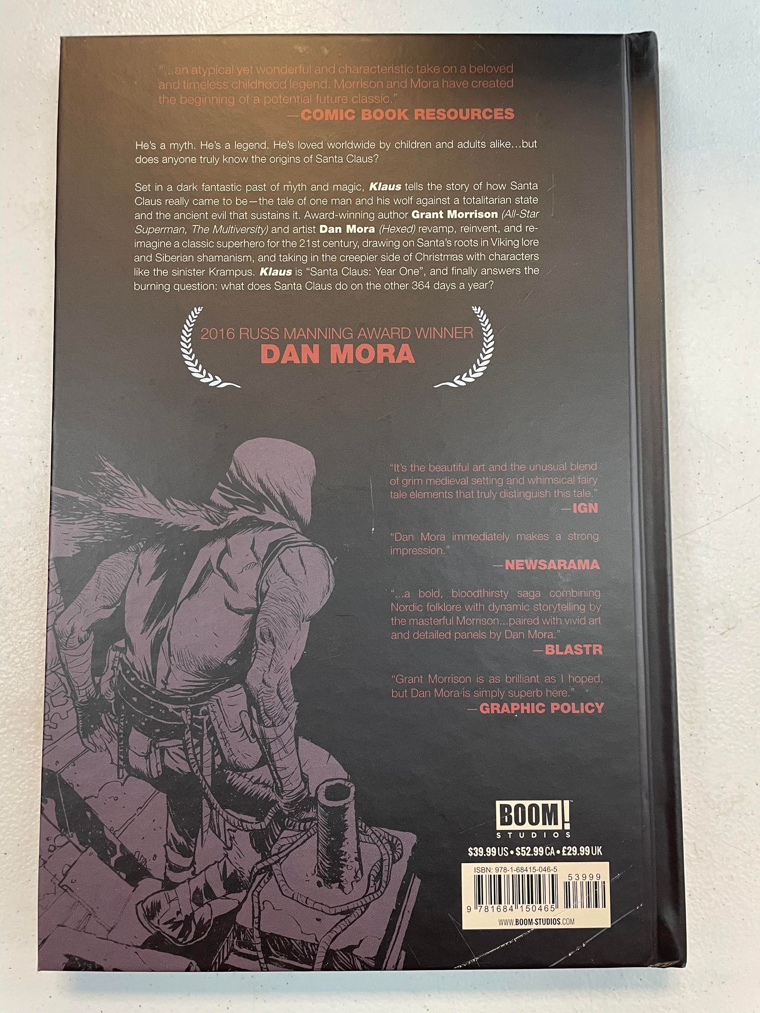 LCSD 2016 KLAUS HC LOCAL COMIC SHOP DAY EXCLUSIVE