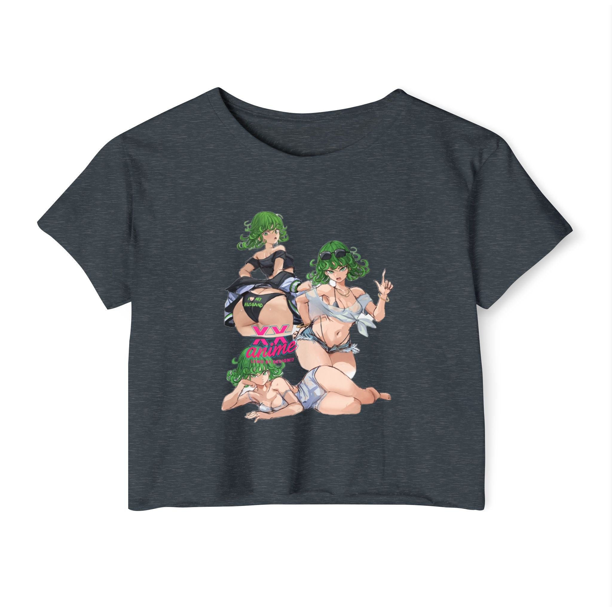 Anime-Inspired Women's Festival Crop Top, Cute Summer Top, Party Wear, Trendy Apparel, Anime Lover Gift, Festival Fashion