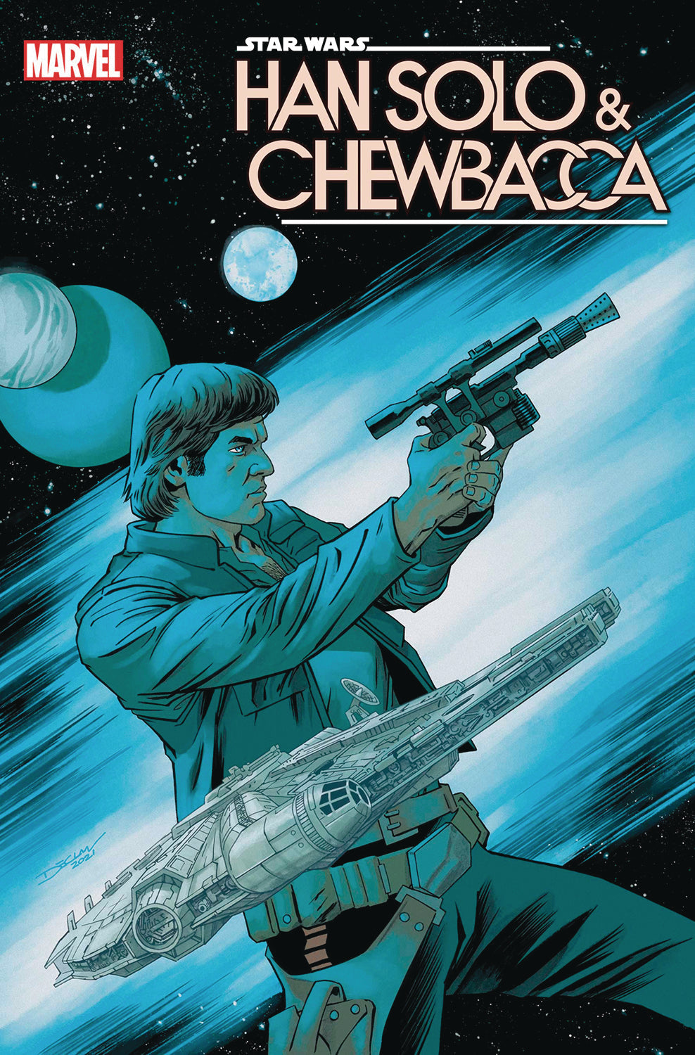 Star Wars Han Solo & Chewbacca #1 B Declan Shalvey Variant (03/09/2022) Marvel