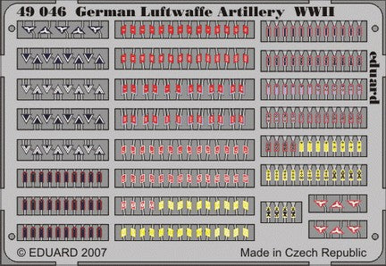 Eduard 49046 1/48 Aircraft- German Luftwaffe Artillery WWII (Painted) (D)