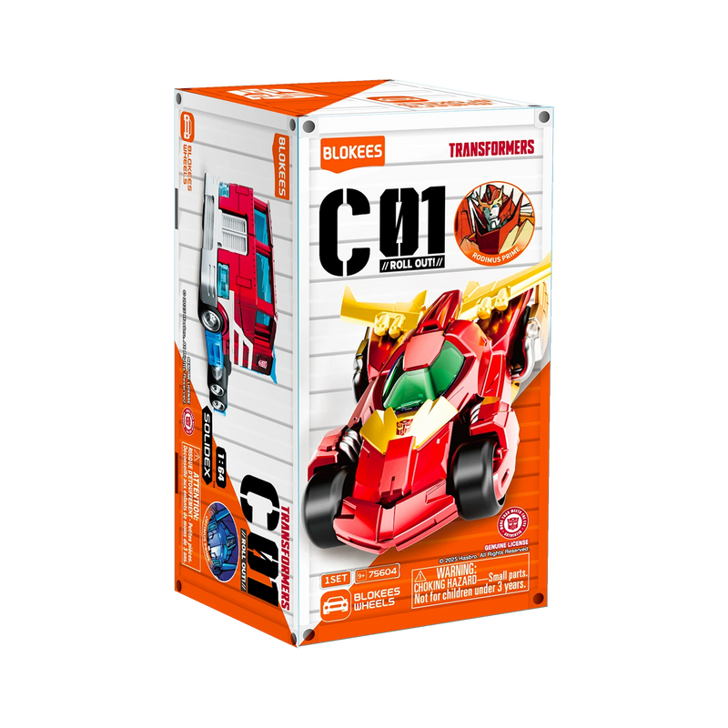 Blokees Wheels Transformers C01 Roll Out (Single Blind Box)