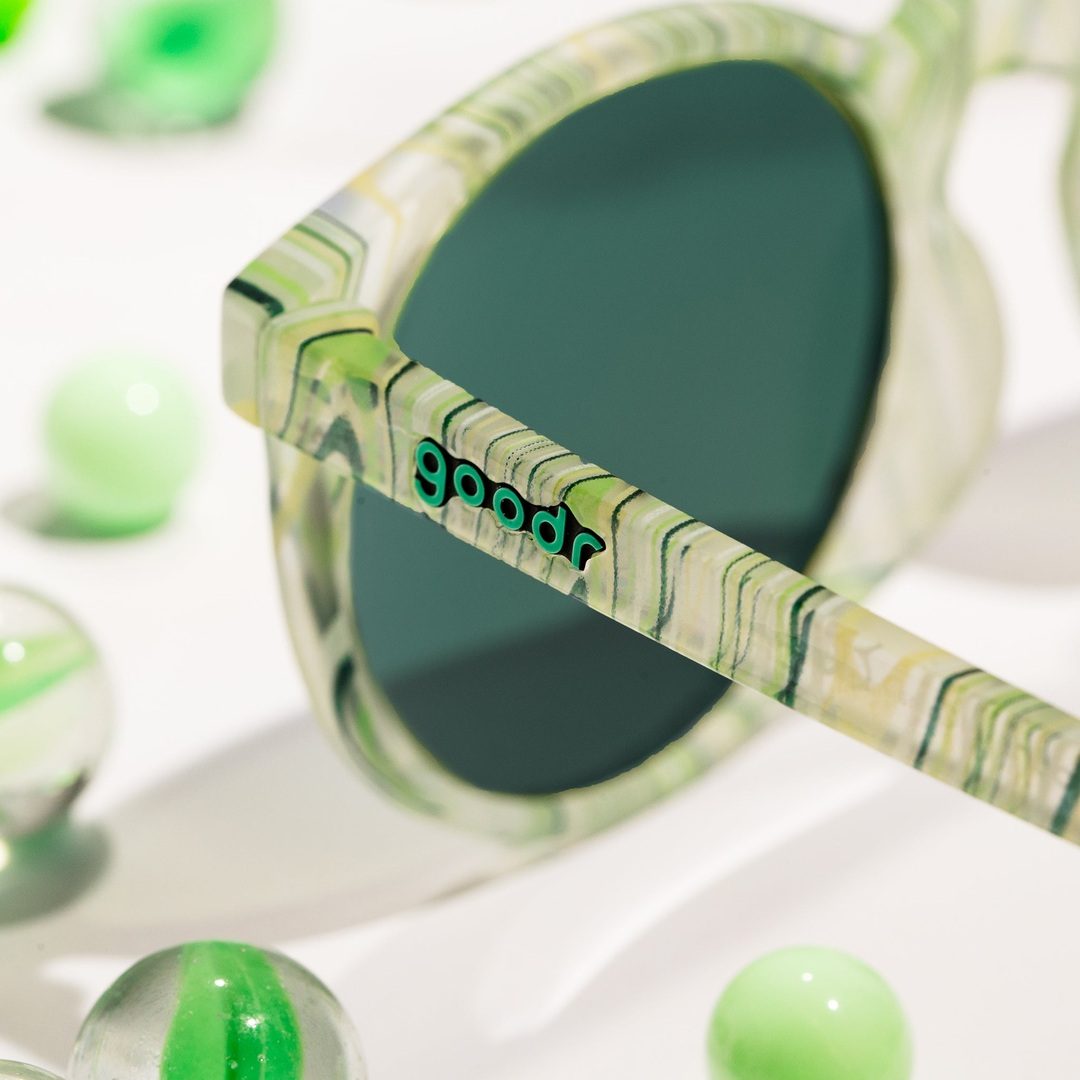 "Marble Arts Master” Circle G Polarized Sunglasses