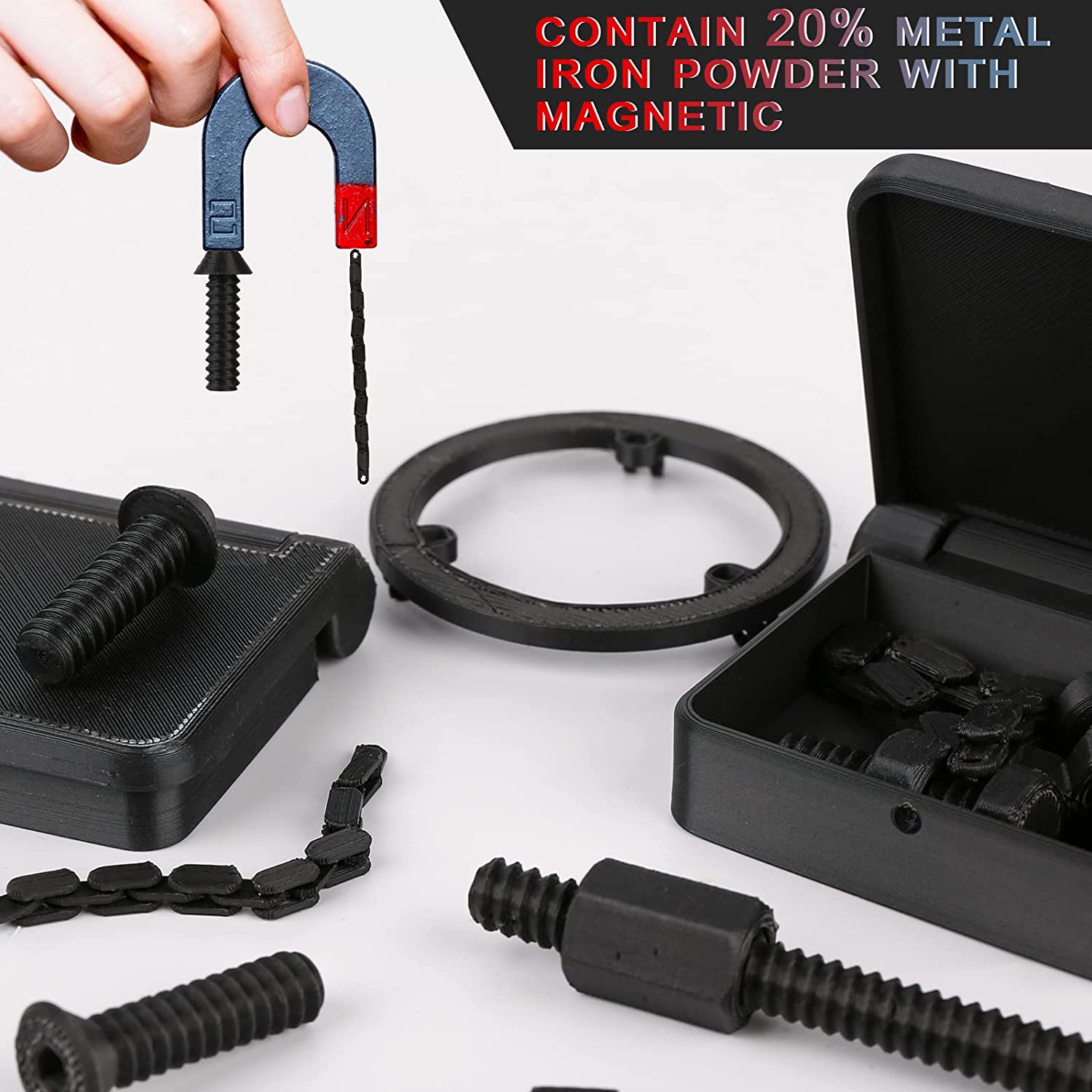 PLA Metal 1.75mm, 1KG/2.2LB