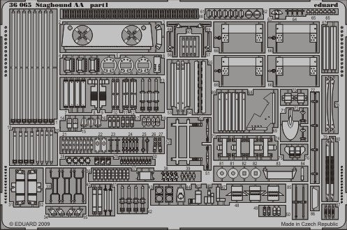 Eduard 36065 1/35 Armor- Staghound AA for ITA