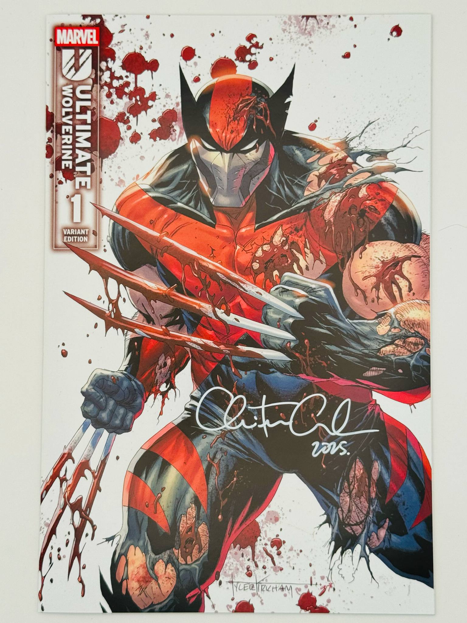 ULTIMATE WOLVERINE #1 SIGNED Chris Condon! Tyler Kirkham Excl Var