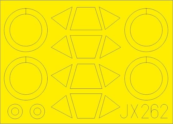 Eduard JX262 1/32 Mask Aircraft- PT17/N2S3 for ICM