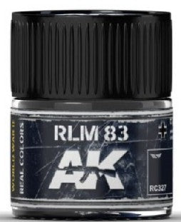 AK Interactive RC327 Real Colors: RLM83 Green Acrylic Lacquer Paint 10ml Bottle