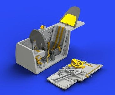 Eduard 648263 1/48 Aircraft- Bf109G5 Cockpit for EDU (Photo-Etch & Resin)