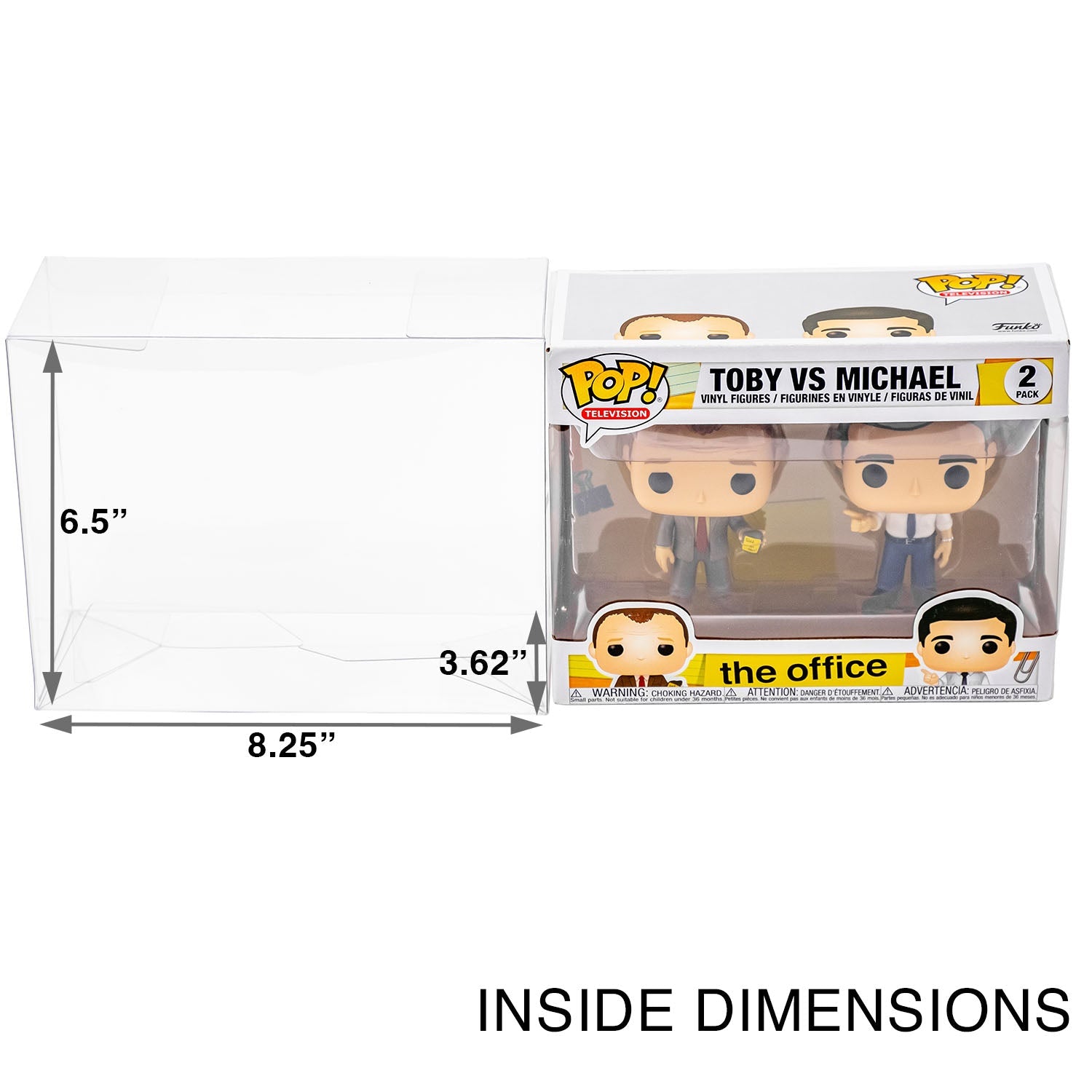 Platinum Protectors for Funko Pop! 2-Pack Vinyl Figures