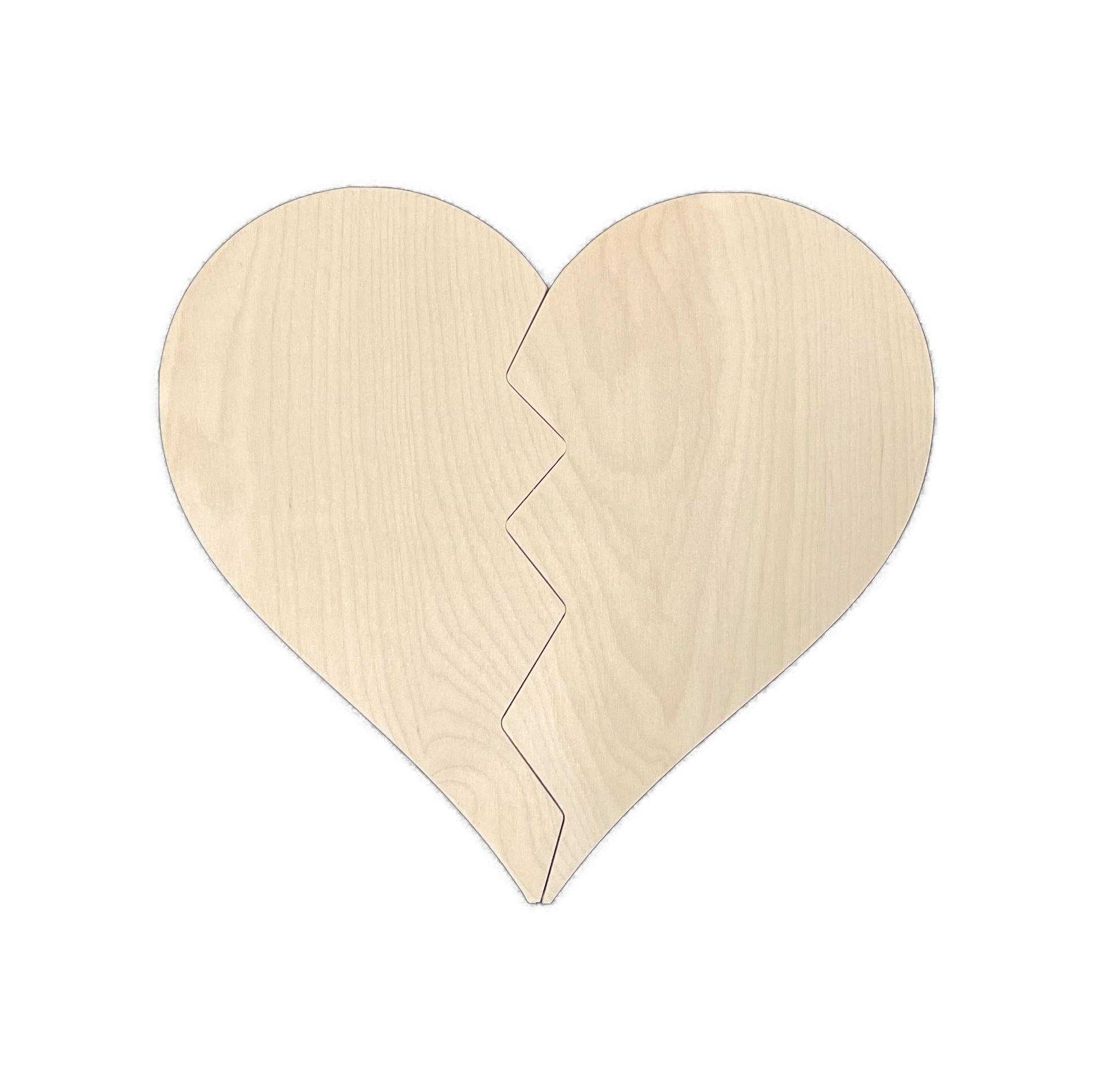 Trekell Broken Heart Panel - Wooden Painting Canvas
