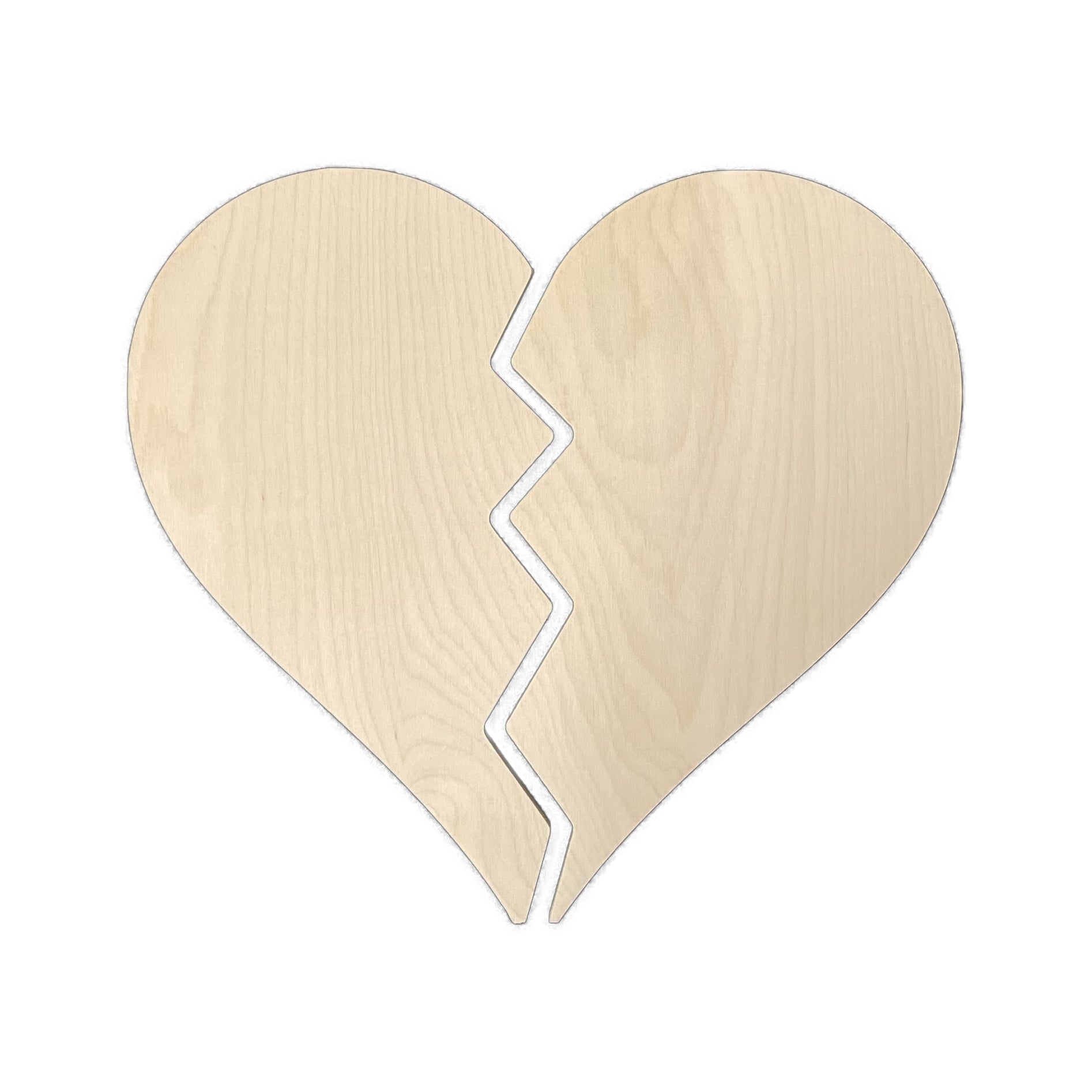 Trekell Broken Heart Panel - Wooden Painting Canvas