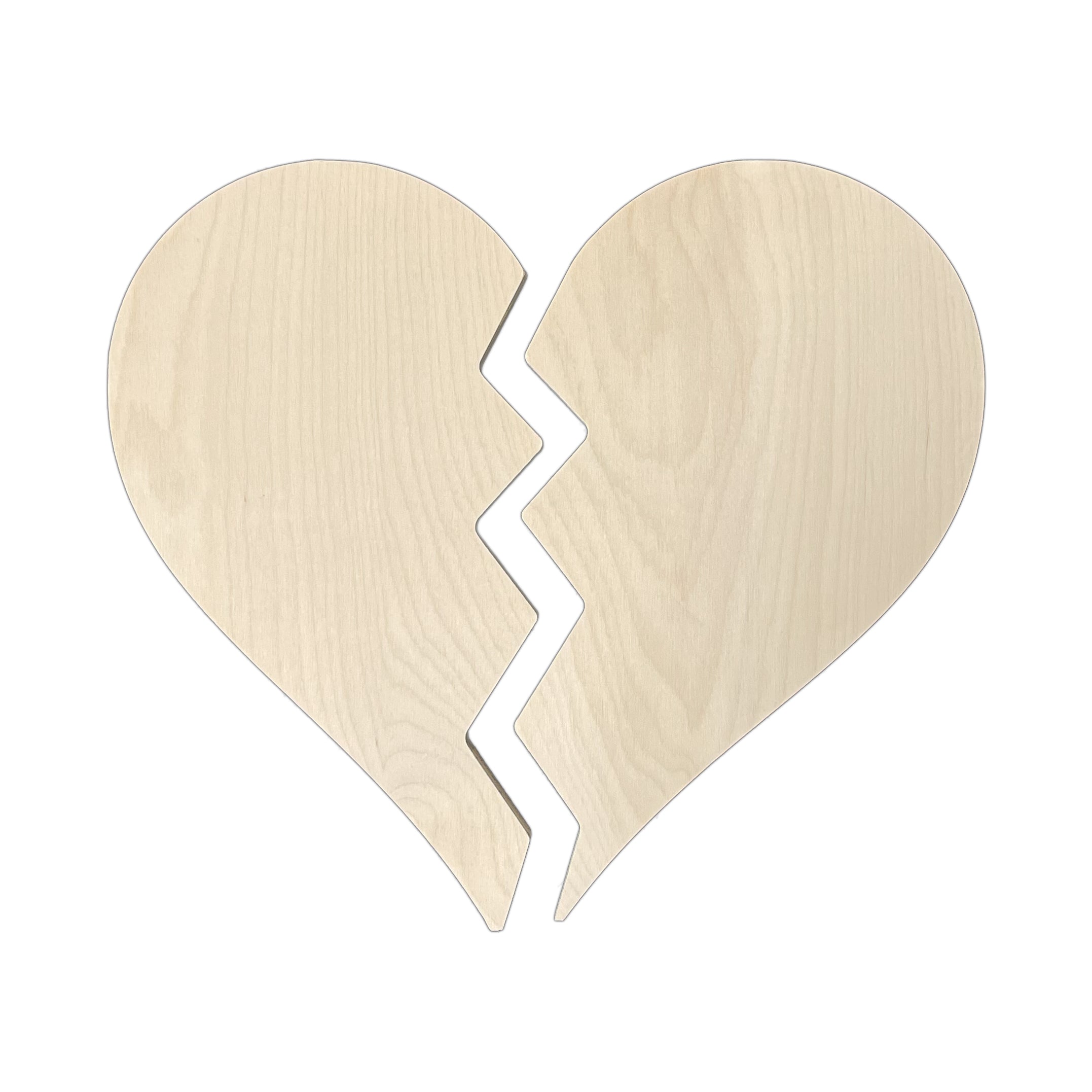 Trekell Broken Heart Panel - Wooden Painting Canvas