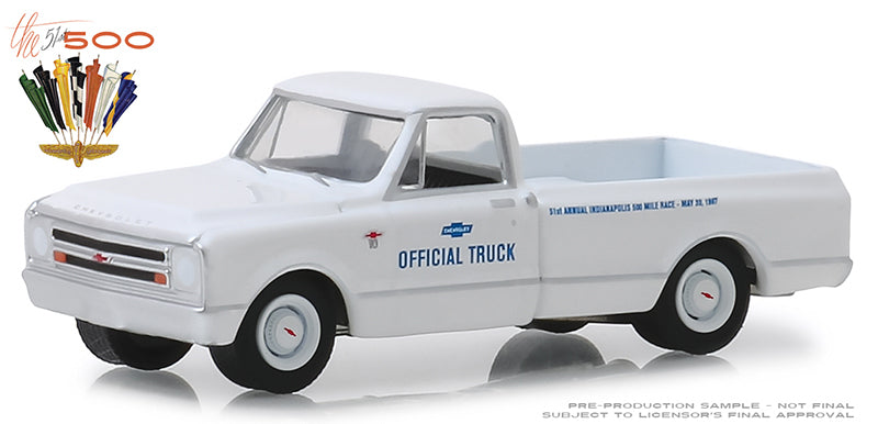 Greenlight 30029 1/64 Scale 1967 Chevrolet C-10 - 51st Annual Indianapolis 500
