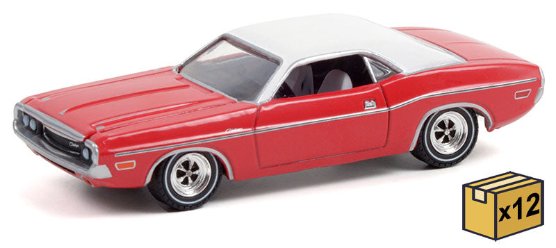 Greenlight 30313-CASE 1/64 Scale The Challenger Deputy - 1970 Dodge Challenger