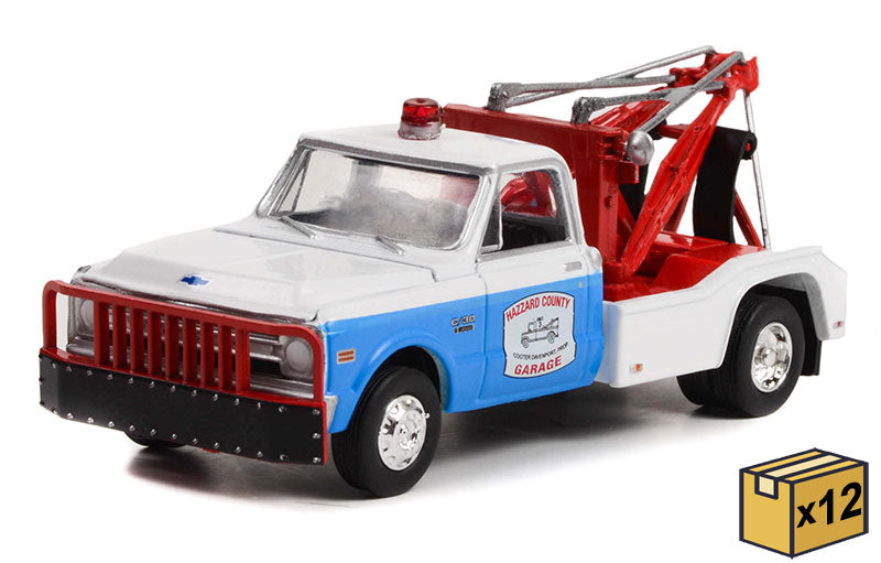 Greenlight 30324-CASE 1/64 Scale Hazzard County Garage - 1969 Chevrolet C-30 Dually