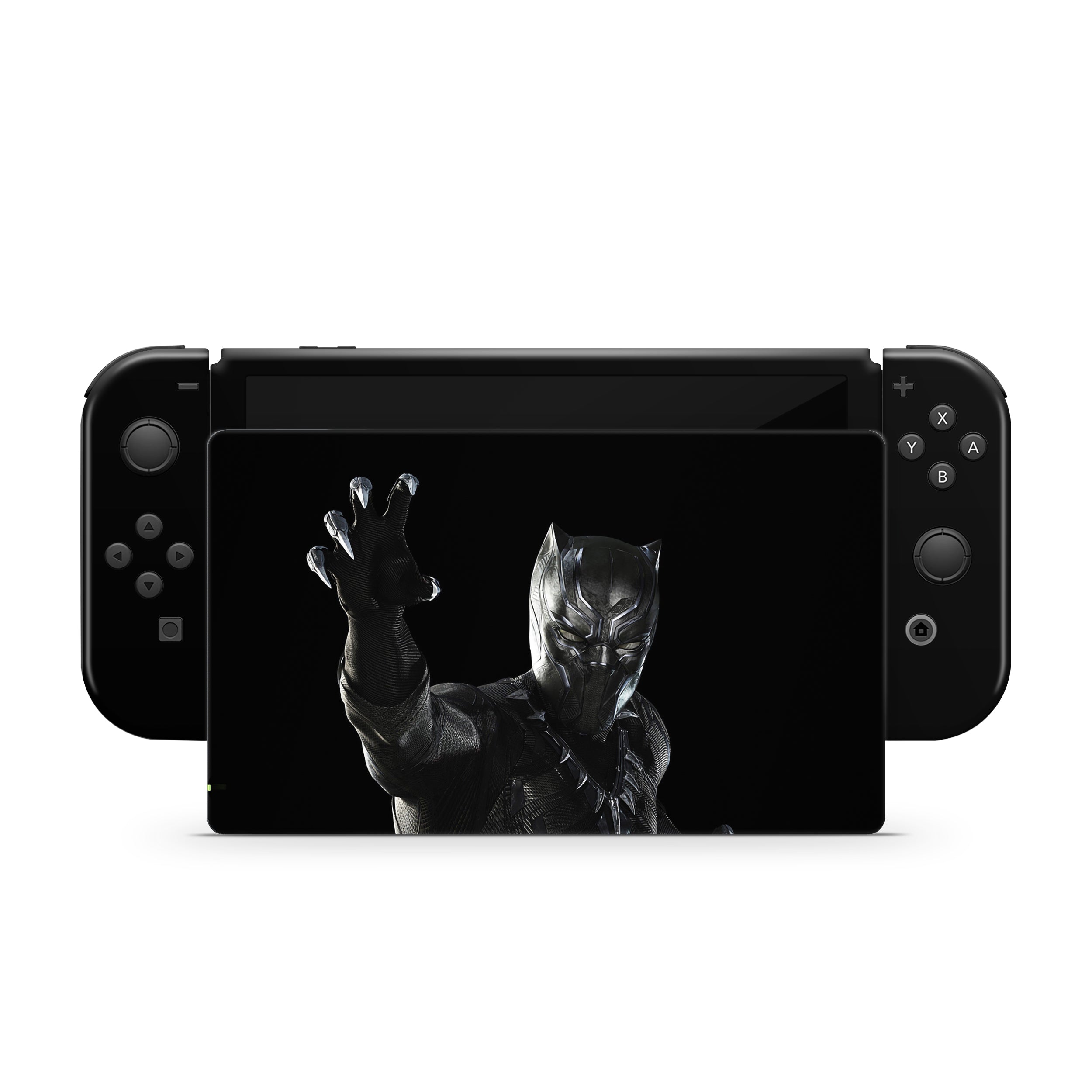 Panther Warrior Nintendo Switch OLED Skin