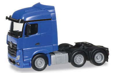 Herpa 305174 HO Scale Mercedes-Benz Actros Streamspace 6X2 3-Axle Semi Tractor Only - Assembled -- Various Standard Colors
