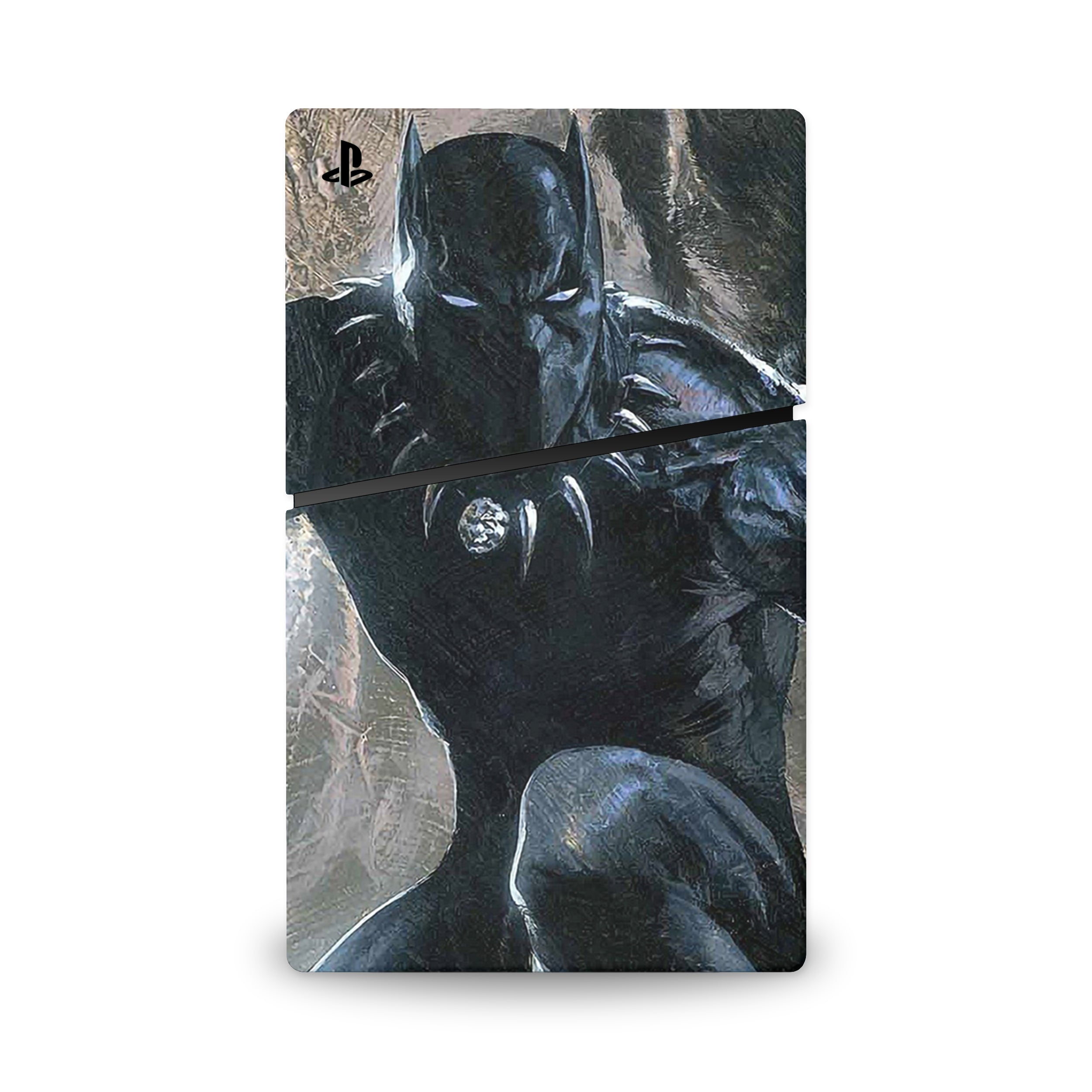 Panther Warrior PS5 Slim Digital Skin