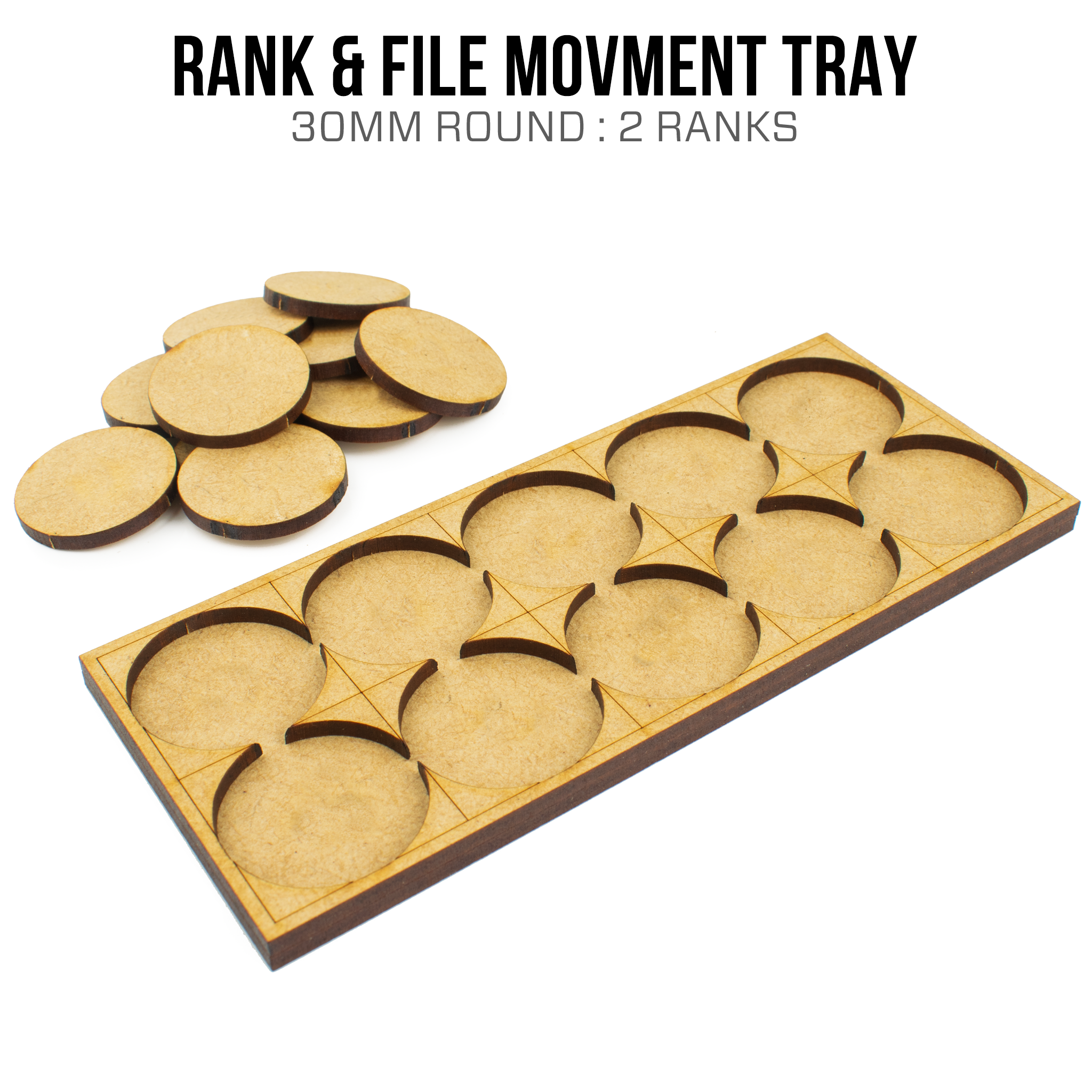 30mm Circle Movement Trays