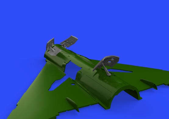 Eduard 672193 1/72 Aircraft- MiG21MF Airbrakes for EDU (Resin)