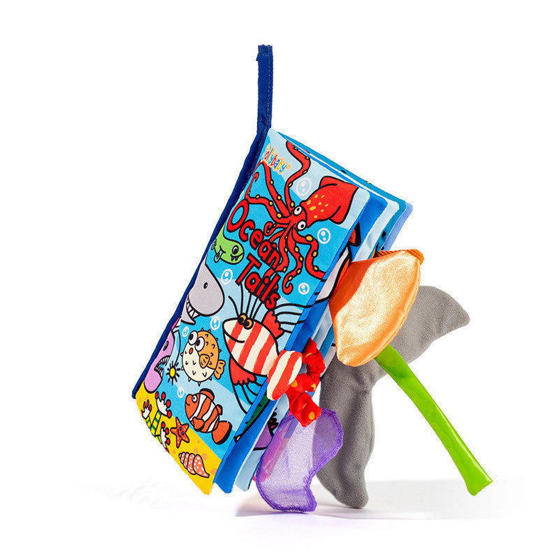 Baby Educational Cloth Book – Early Learning Soft Fabric Toy for Infants