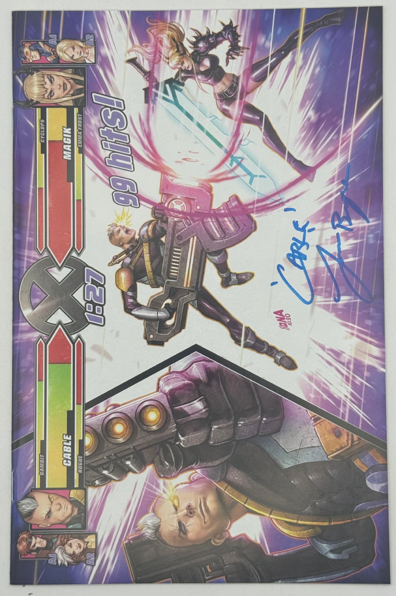 Signed by Lawerence Bayne] Cable #6 Unknown Comics David Nakayama Exc