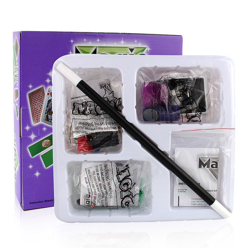 Magic Tricks Set – Fun Magic Prop Kit for Kids with 45+ Tricks
