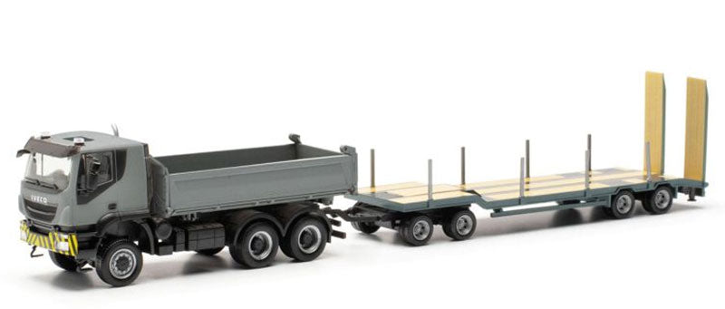 Herpa 317184 1/87 Scale Iveco Trakker 6x6 Dump Truck