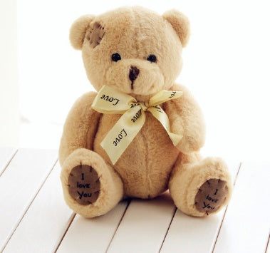 Patch Teddy Bear Plush – Soft Hanging Stuffed Toy