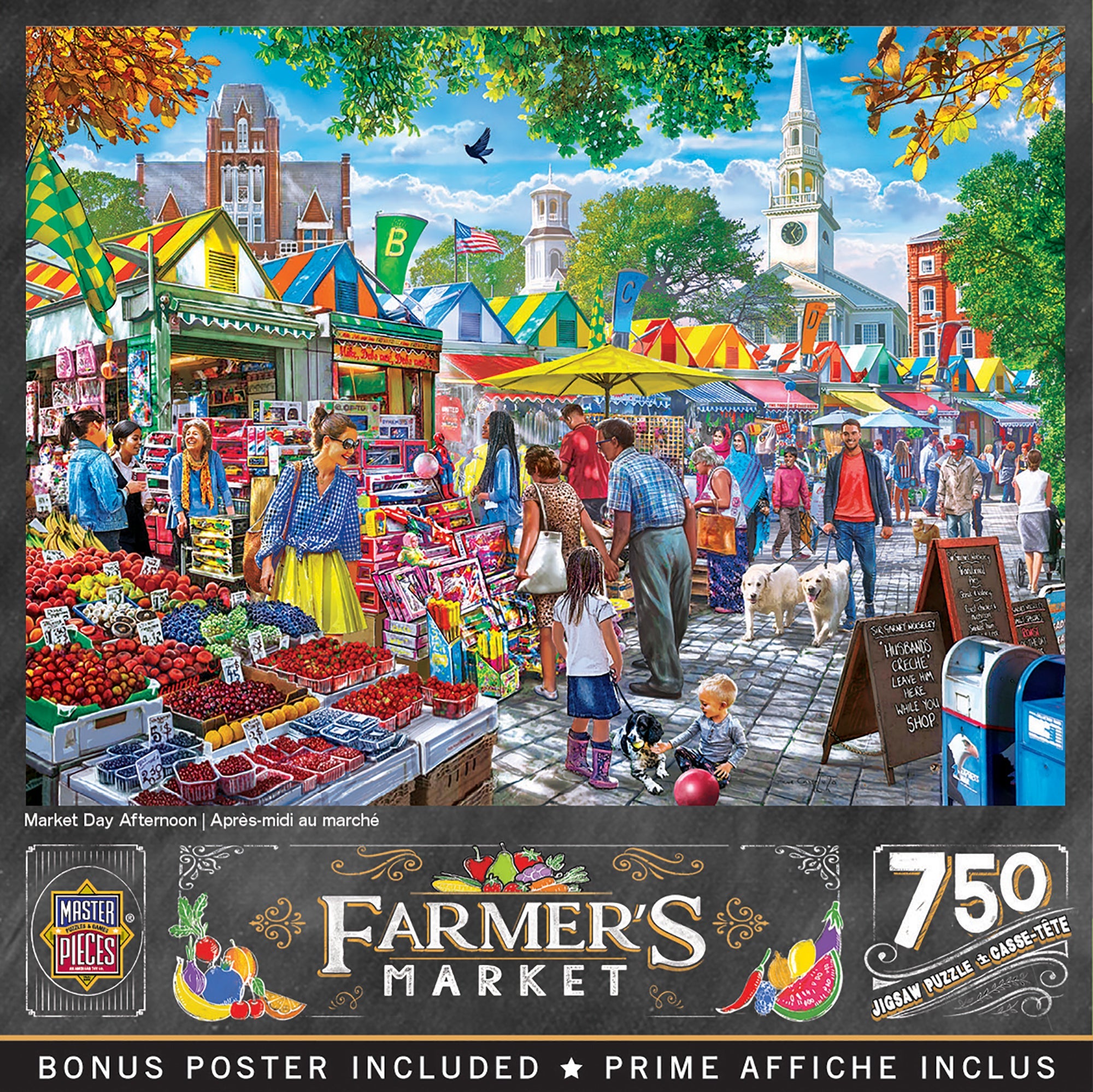 Market Day Afternoon 750 pc