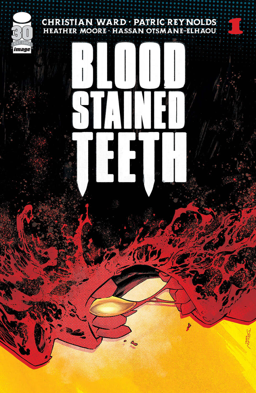 Blood-Stained Teeth #1 C Declan Shalvey Variant (Mr) (04/27/2022) Image