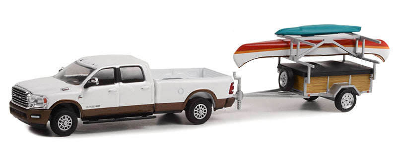 Greenlight 32260-D 1/64 Scale 2022 Ram 2500 Laramie Limited Bright White &