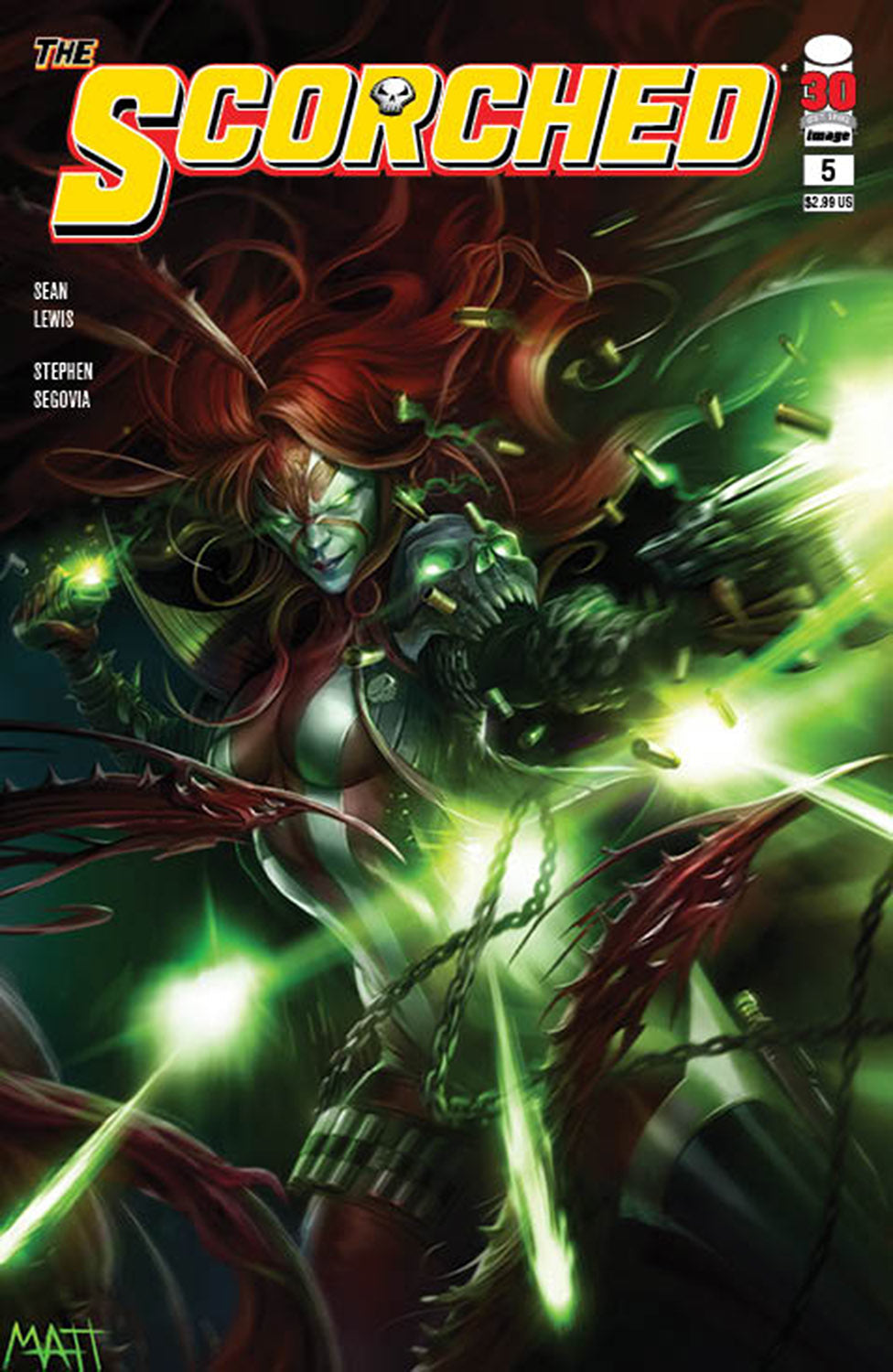 Spawn Scorched #5 A Francesco Mattina Sean Lewis (05/04/2022) Image
