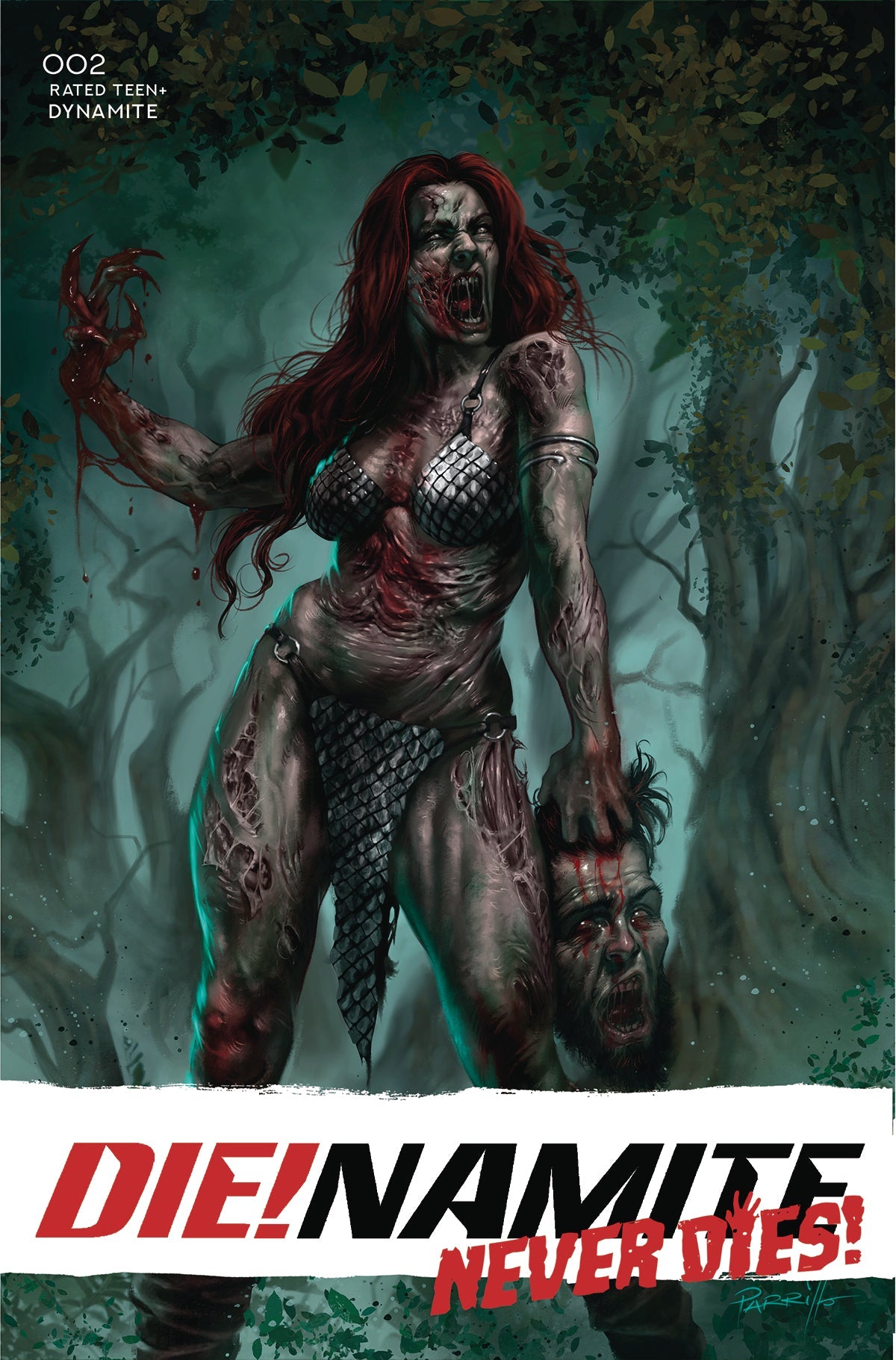 Die!Namite Never Dies #2 B Lucio Parrillo Variant (C: 0-1-2) (04/06/2022) Dynamite