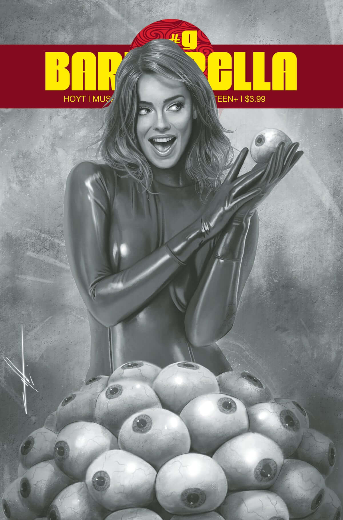 Barbarella #9 H 1:20 Carla Cohen B&W Variant (04/27/2022) Dynamite
