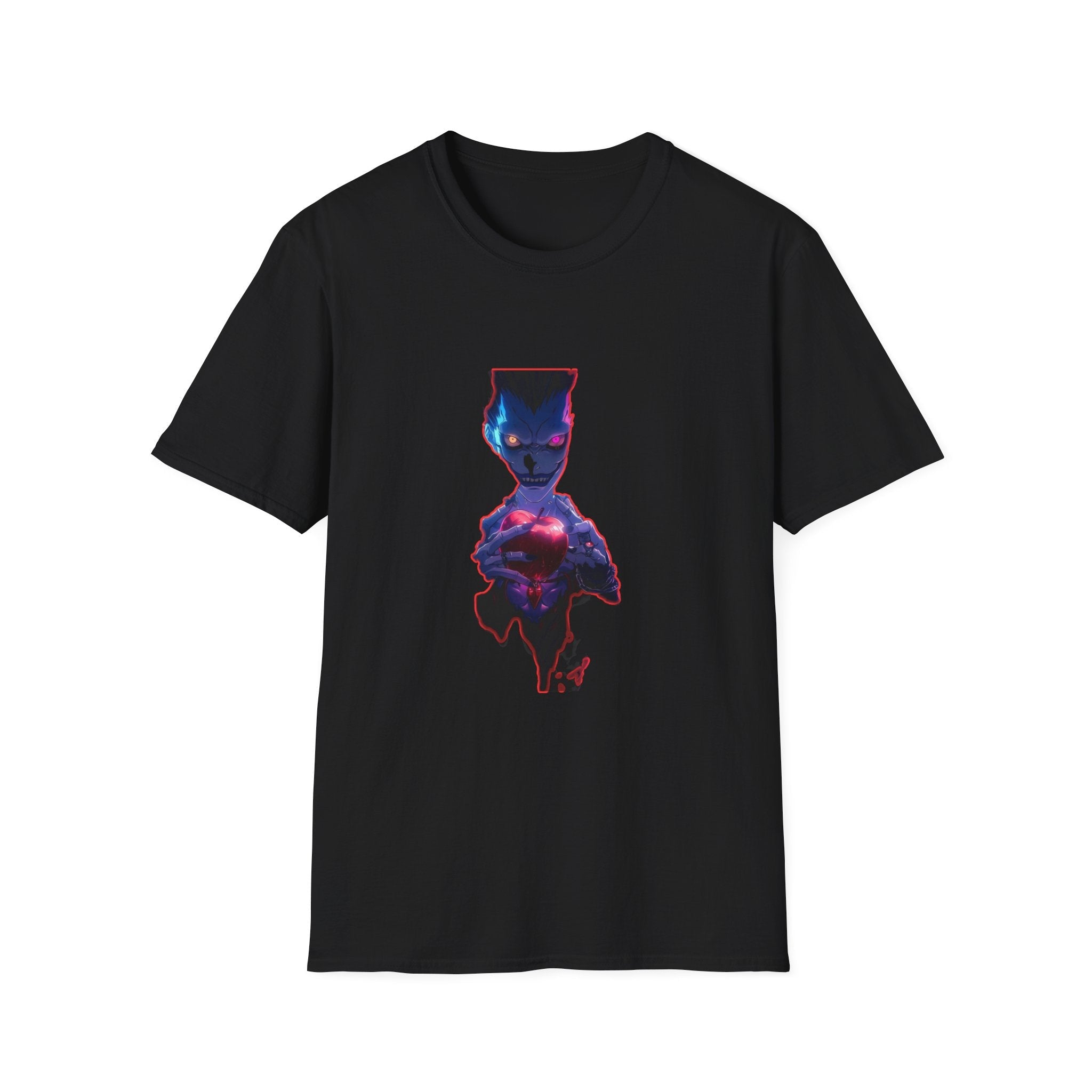 Dn Cosmic Illusion Unisex Softstyle T-Shirt | Space Art Tee, Sci-Fi Apparel, Casual Wear, Unique Gift, Graphic Tee
