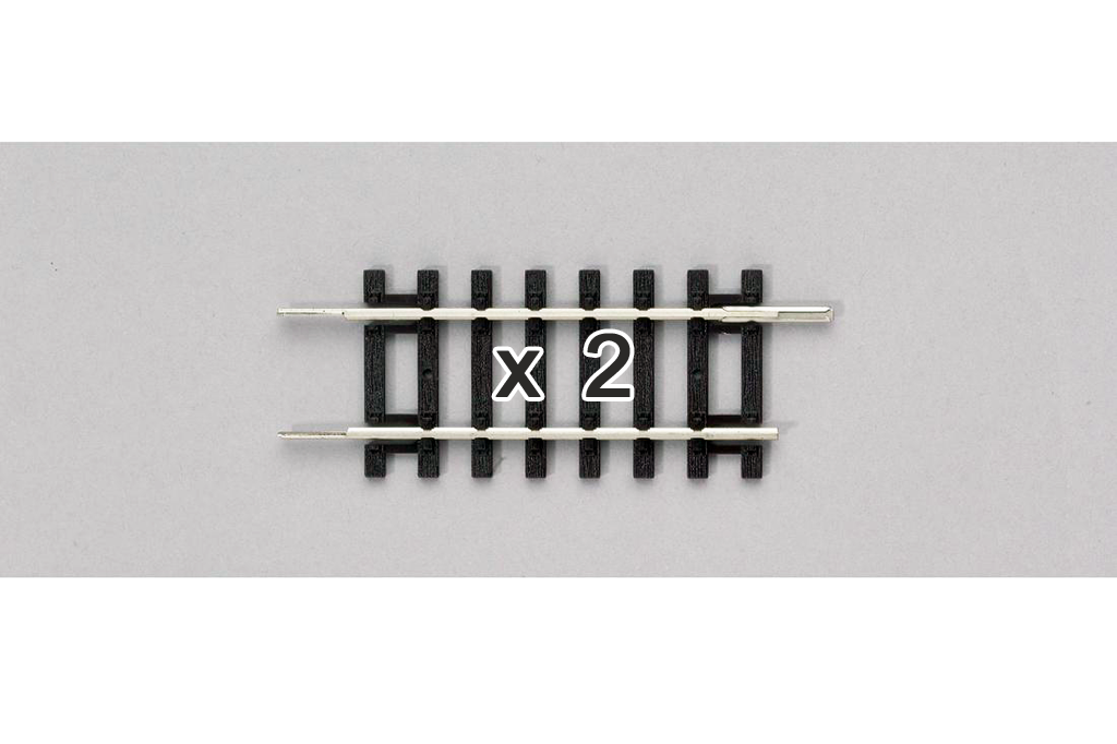 Piko 55207 HO Scale Adapter Track Old Piko 62mm Order 2x