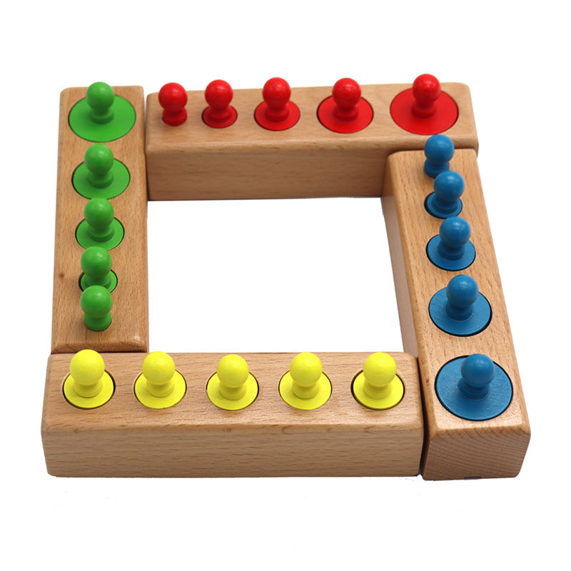 Montessori Wooden Educational Toy – Early Learning Building Blocks for Kids