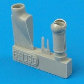 Quickboost 48087 1/48 Bf109G Tropical Dust Filter for HSG