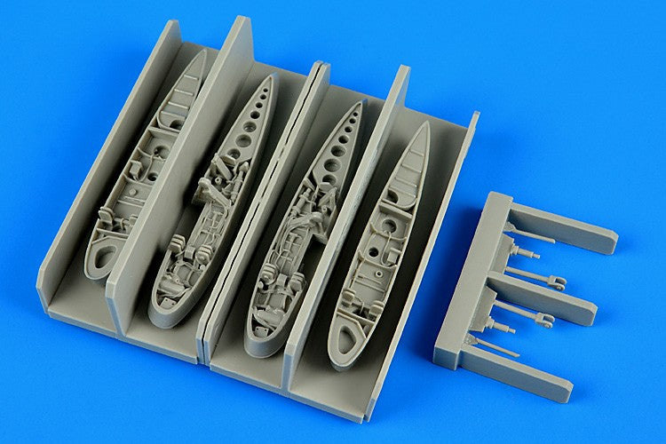 Aires 7305 1/72 F9F Wingfold Set For HBO