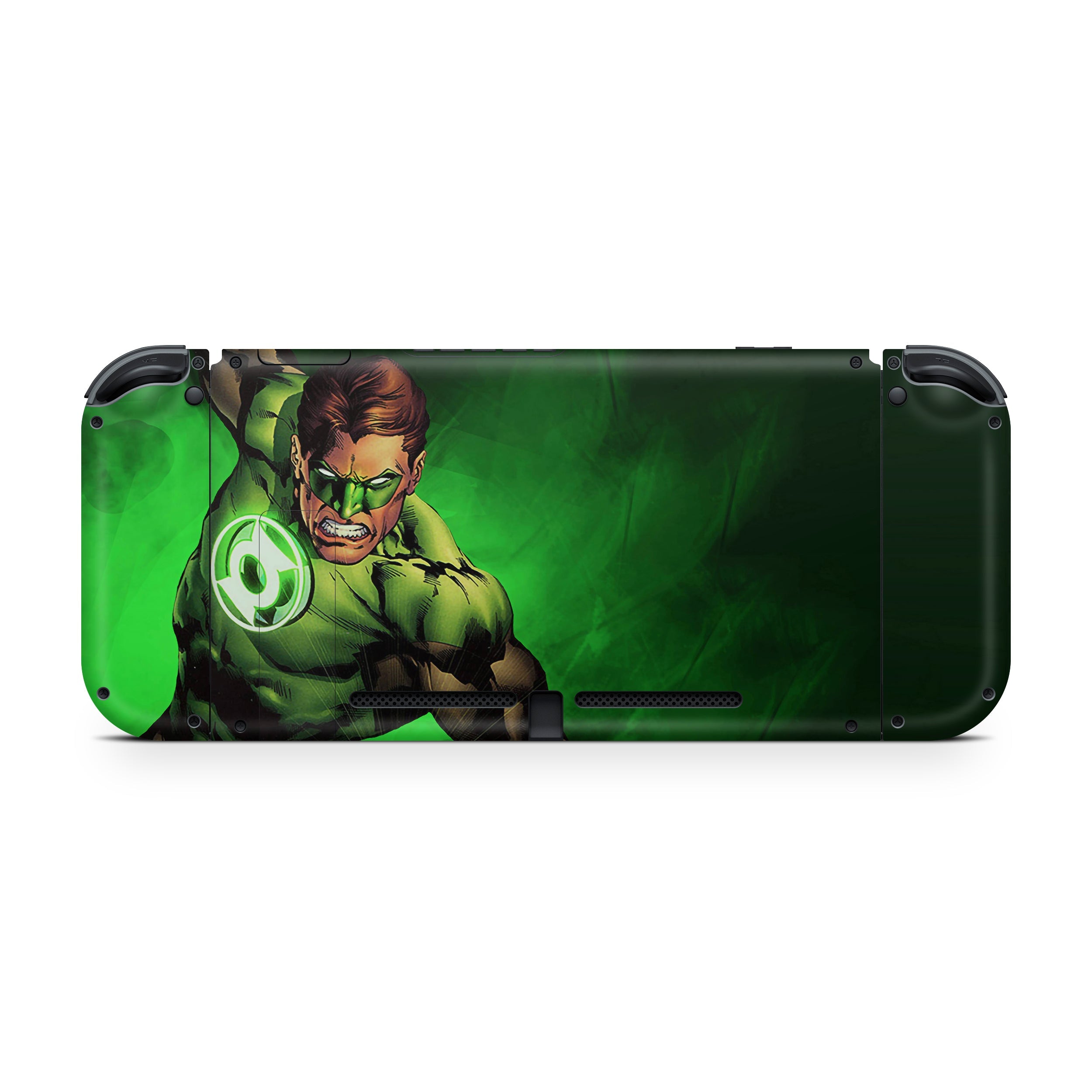 Emerald Guardian Nintendo Switch OLED Skin