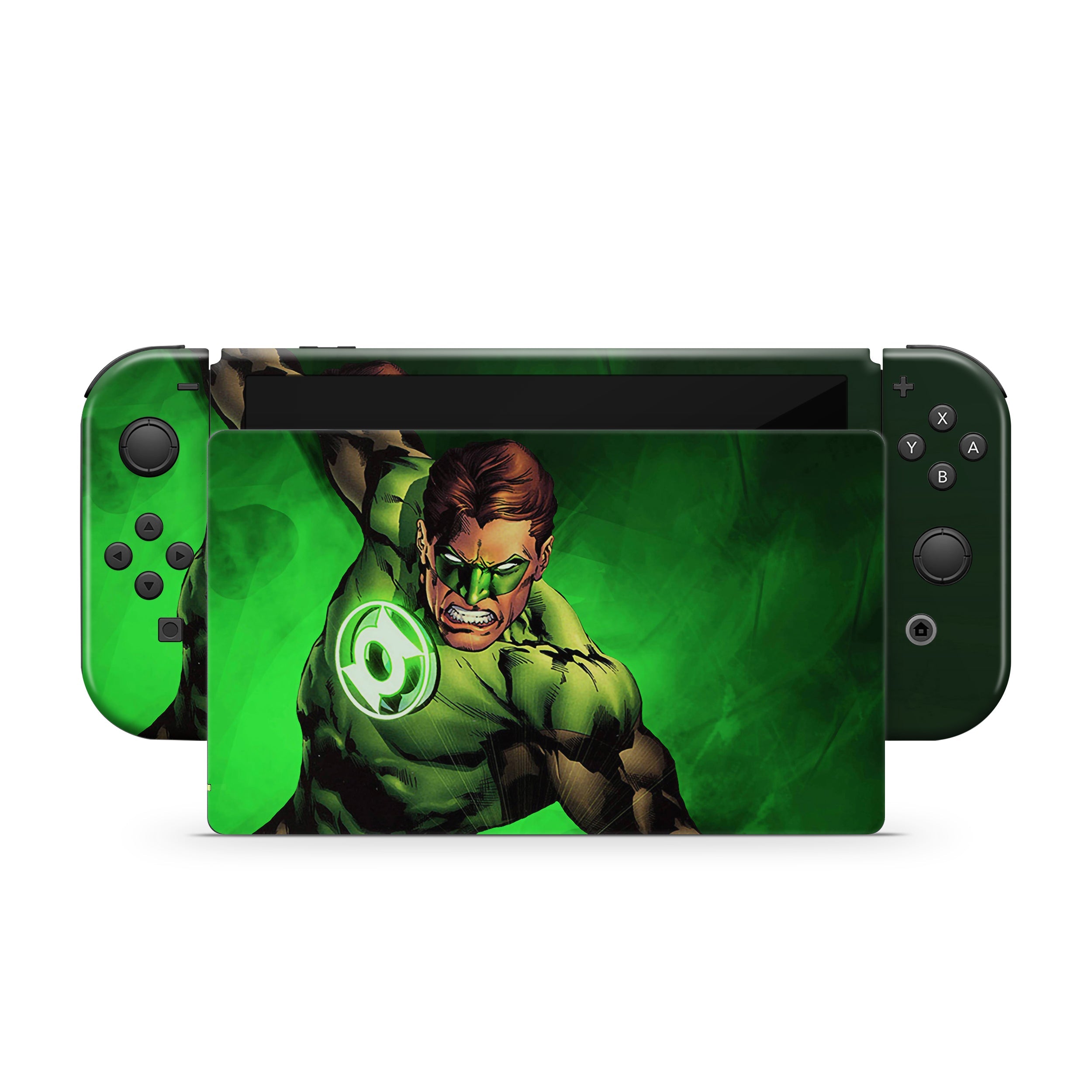 Emerald Guardian Nintendo Switch OLED Skin