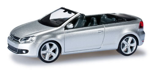 Herpa 34869 HO Scale Volkswagen Golf Convertible - Assembled -- Various Metallic Colors