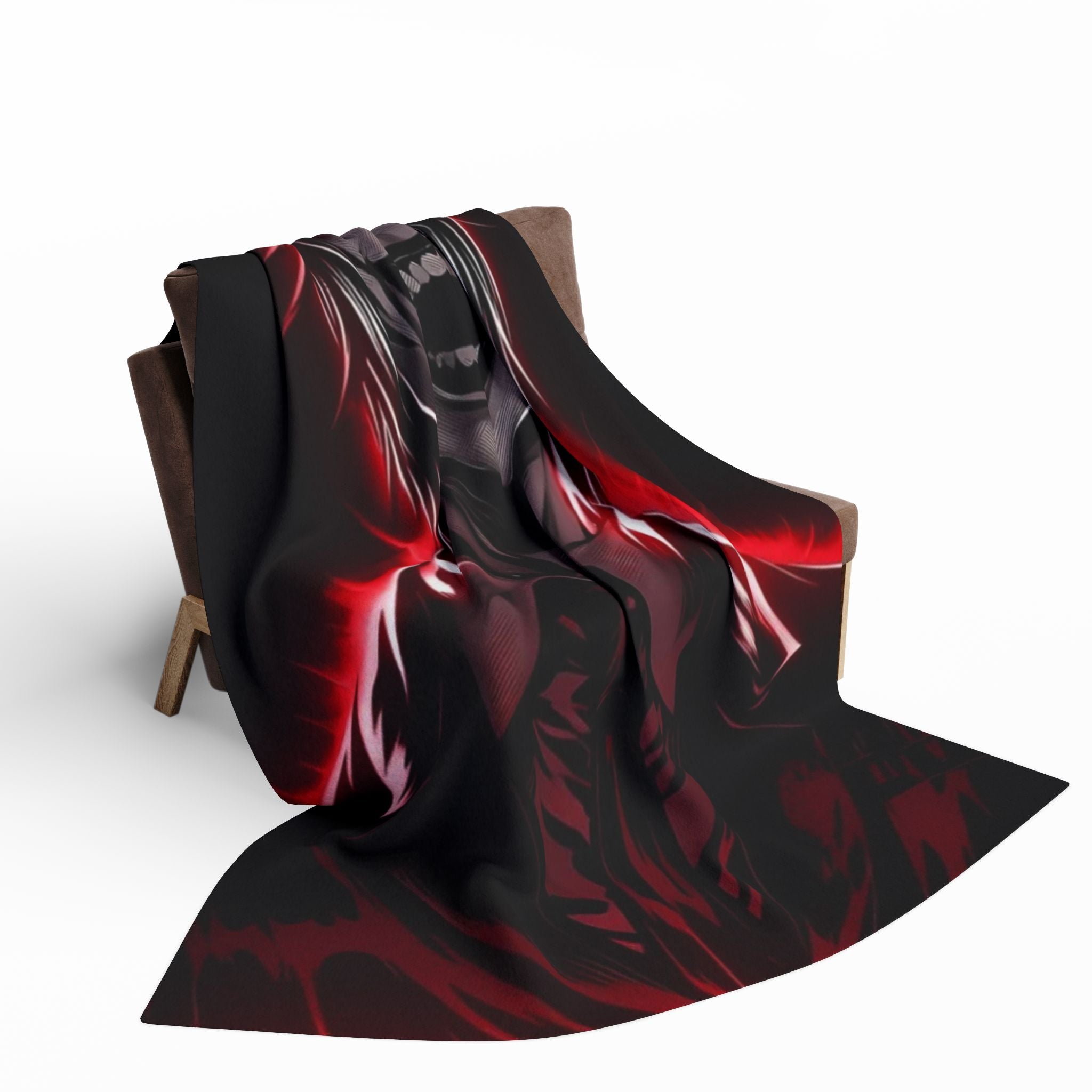 Dn Dark Fantasy Fleece Blanket - Cozy Throw for Fans, Horror Decor, Anime Lovers, Comfortable Gift, Geek Home Accessories