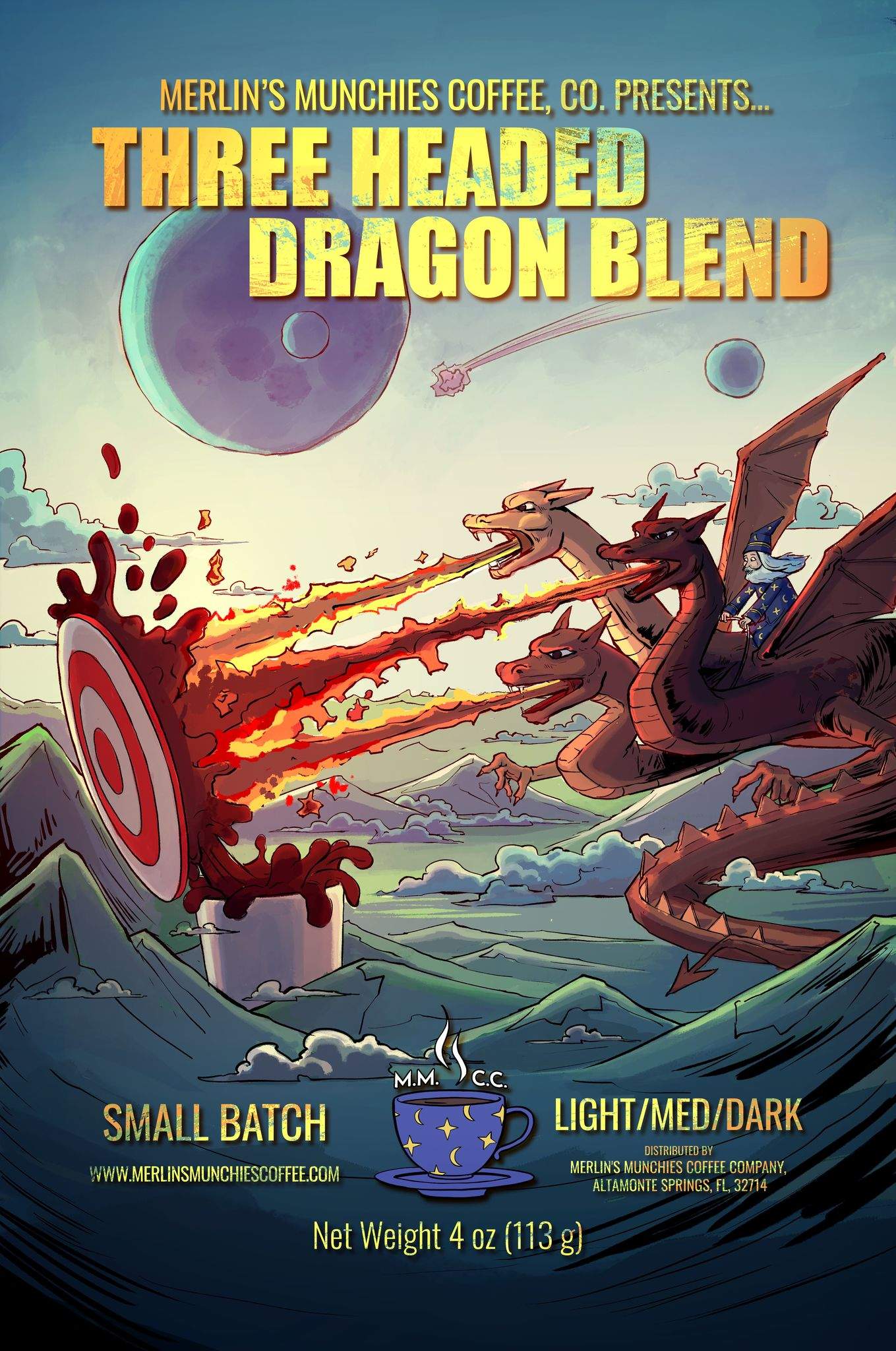 Three Headed Dragon Blend 12oz