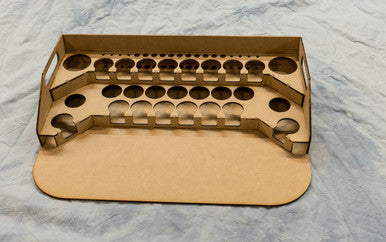 Painting Station - 34mm V2, For GW / Citadel Bottles