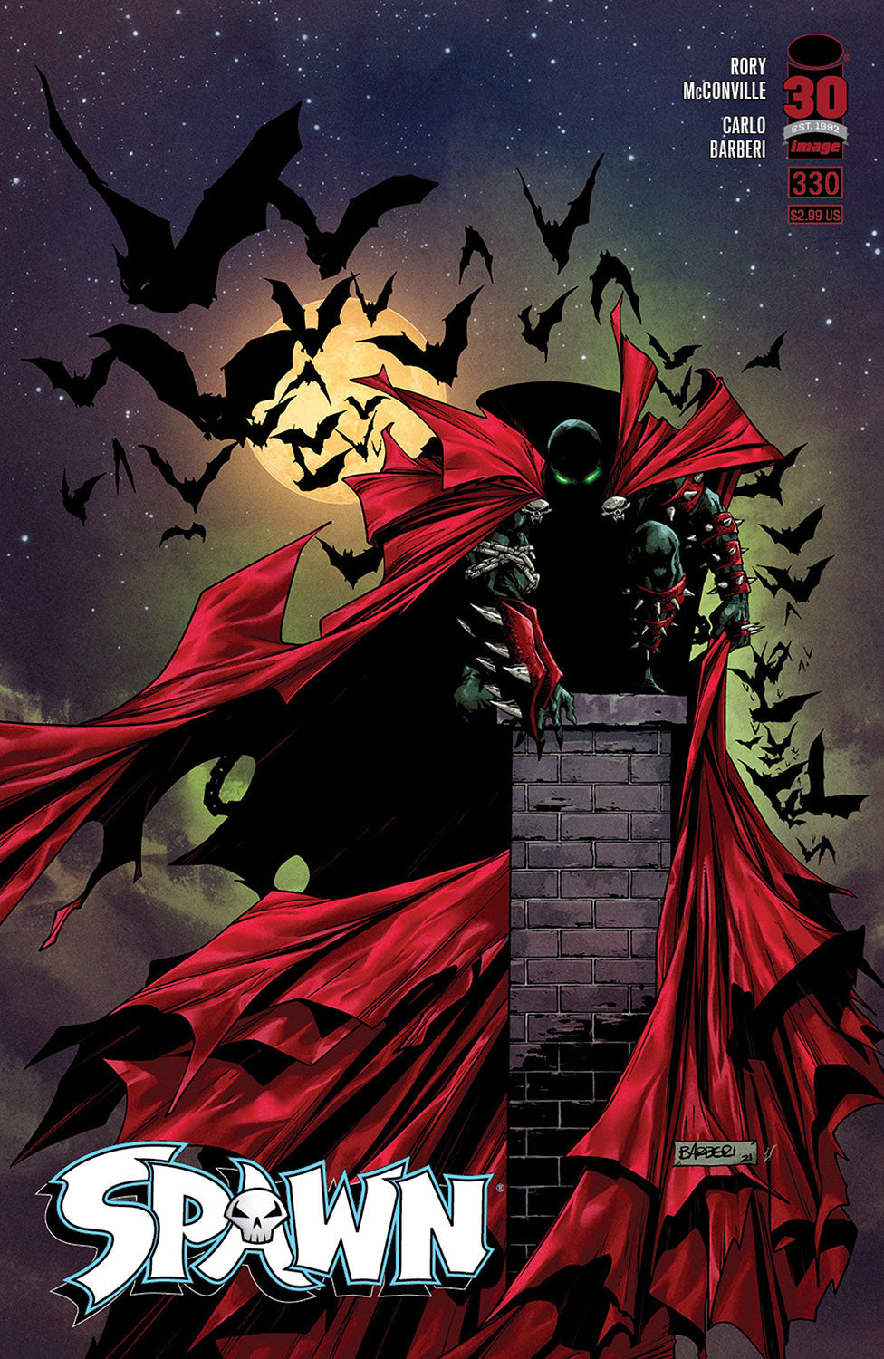 Spawn #330 A Carlo Barberi Rory McConville (06/08/2022) Image