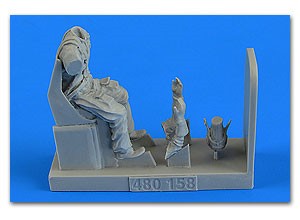 Aerobonus 480158 1/48 Czechoslovakian AF Avia B534 Fighter Pilot w/Ejection Seat