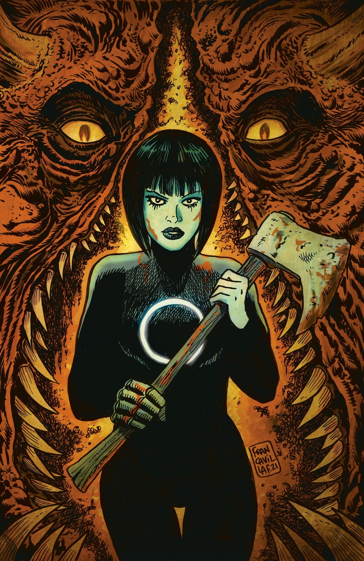 We Have Demons #3 (Of 3) B Francesco Francavilla Variant (Mr) (06/01/2022) Dark Horse
